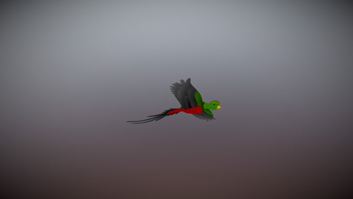 Quetzal-2013mr07 3D Model