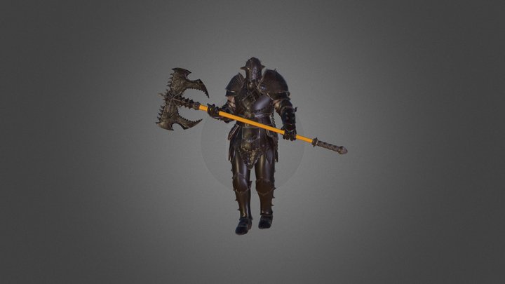 Warrior of Tzeentch 3D Model