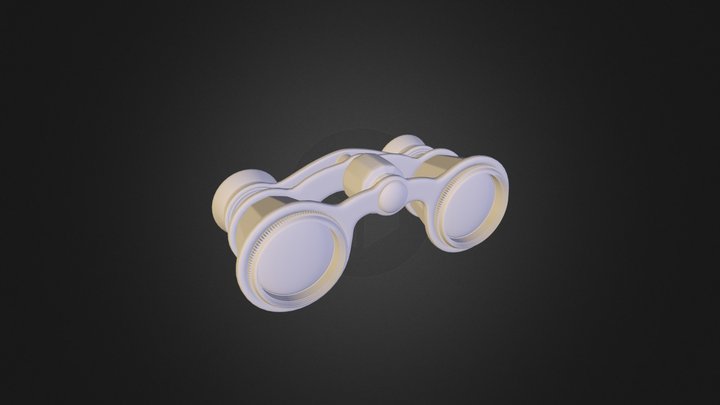 Binoculars 3D Model