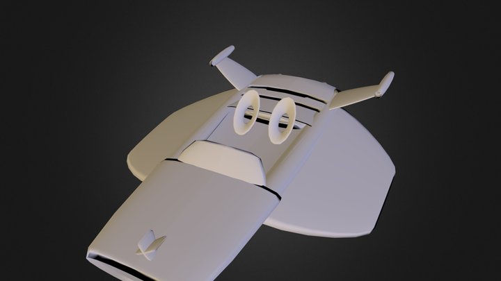 X1 Speeder 3D Model