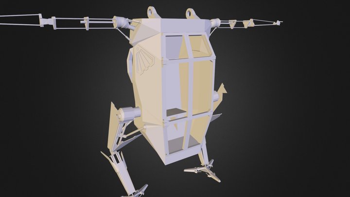 Mech Hull 3D Model