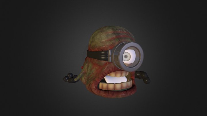 Dragger Minion 3D Model