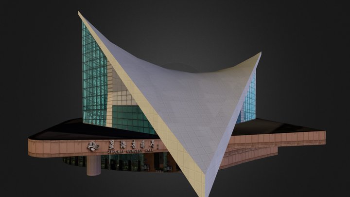 星海音乐厅/Xinghai Concert Hall 3D Model