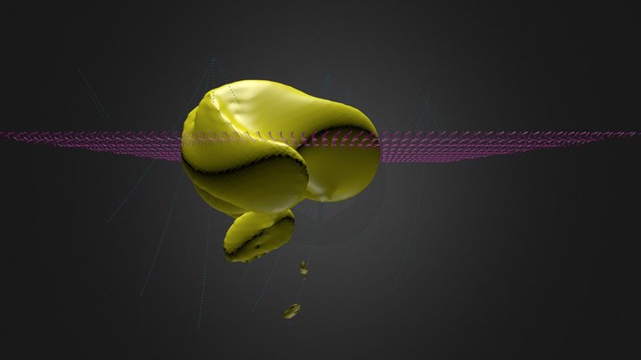 RBF Displacement Field Cu1.0 X axis.blend 3D Model