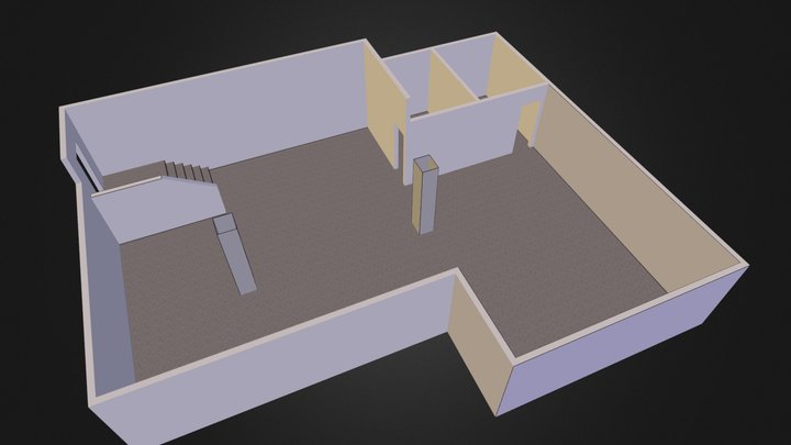 Gym Space 1 3D Model