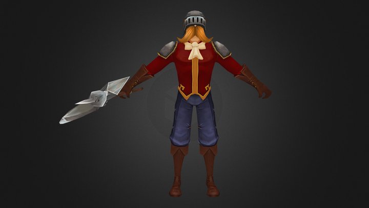chr_mtg.obj 3D Model