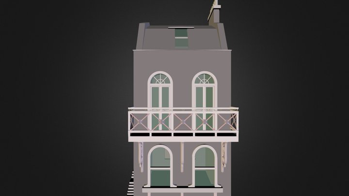 The Hargrave House.3ds 3D Model