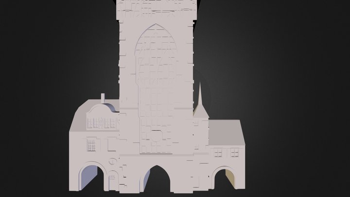 tuebinger tor reutlingen 3D Model