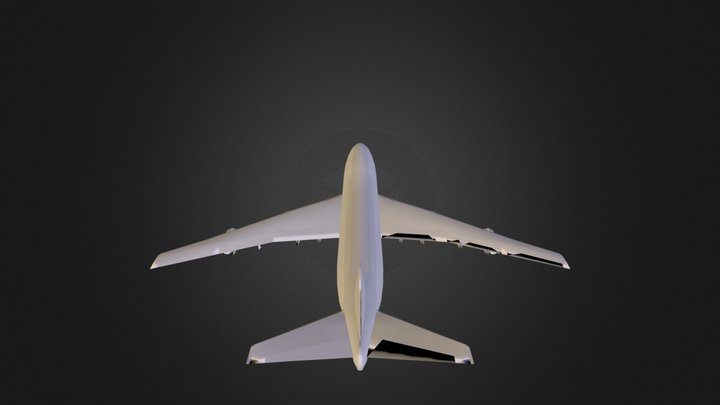 Boeing 747.obj 3D Model
