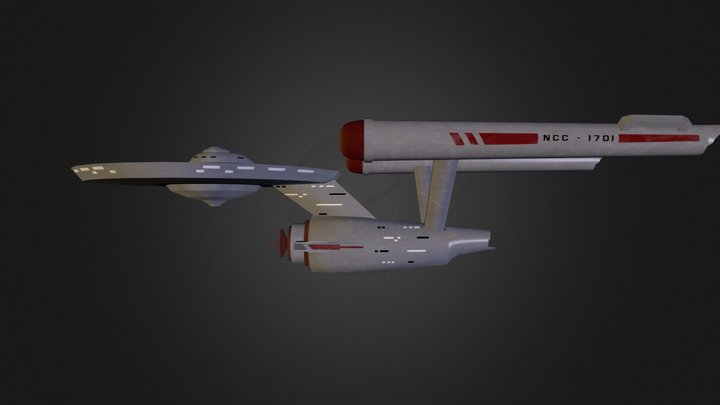 Starship Enterprise 3D Model