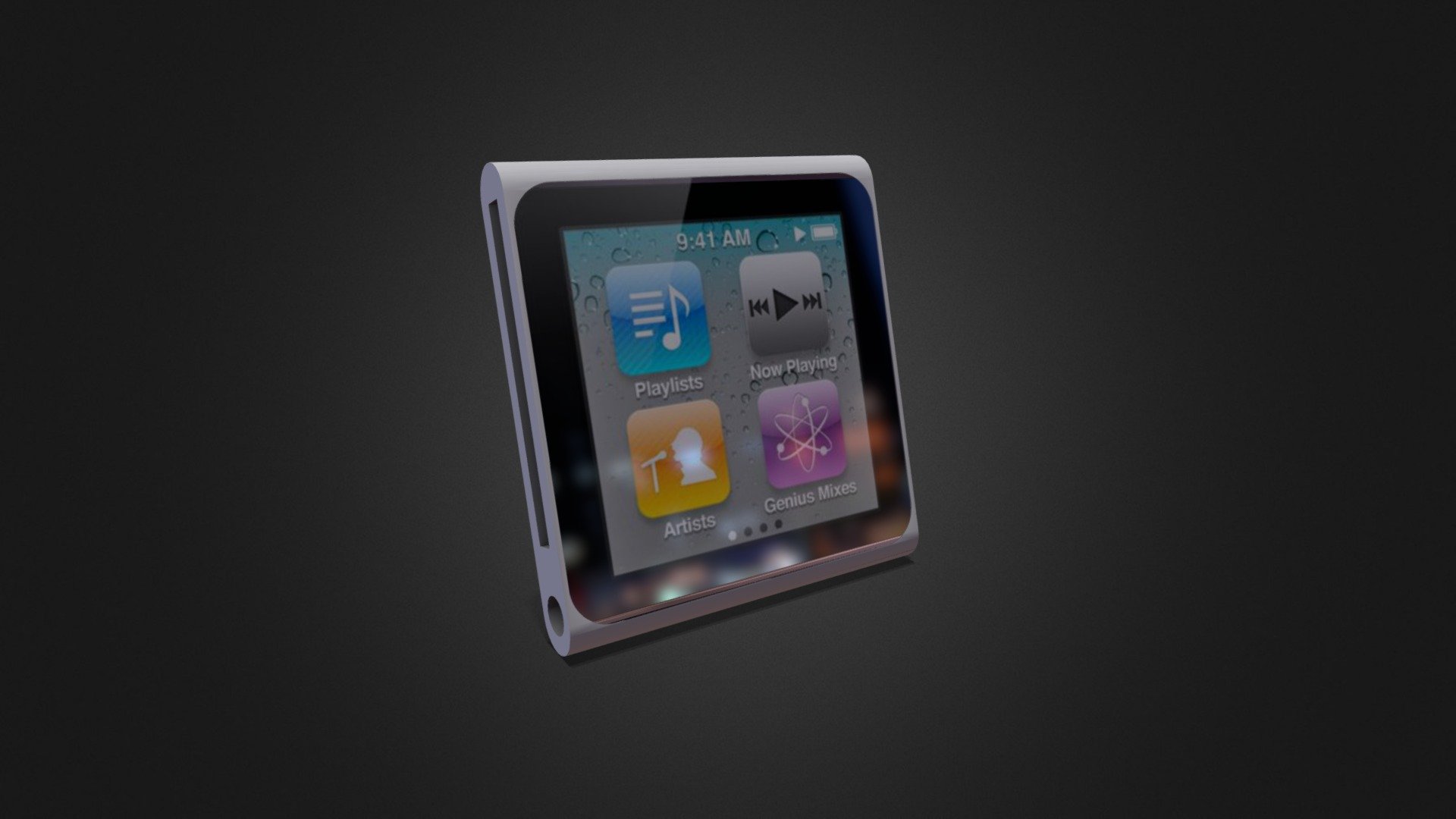 ipod_nano - 3D model by maxime BALAZUN (@mbzkrea) [nR5X6gv] - Sketchfab