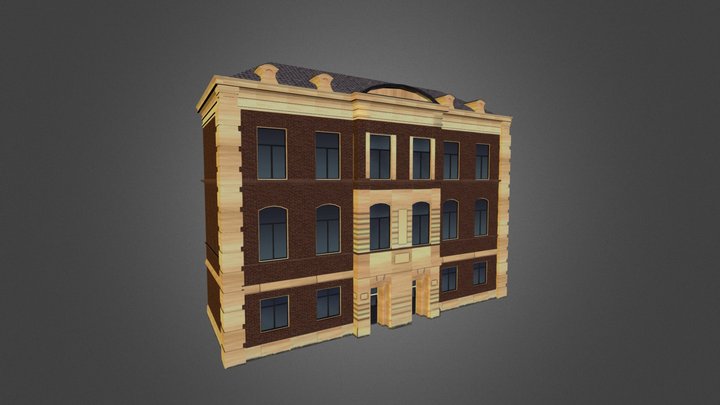 Domsquare Building 3D Model