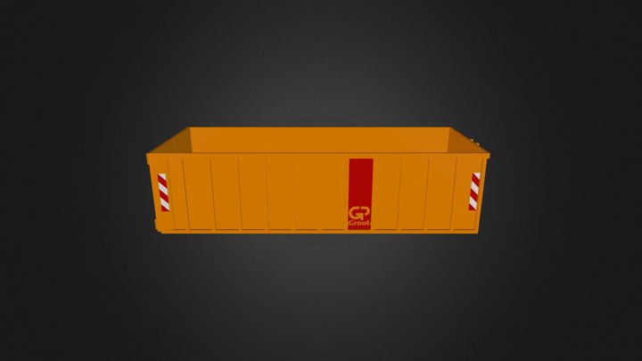 afzetcontainer20m3 3D Model