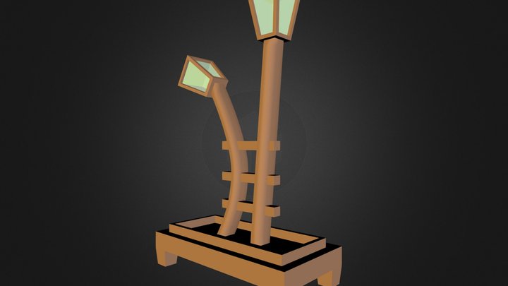 Lamp.3DS 3D Model