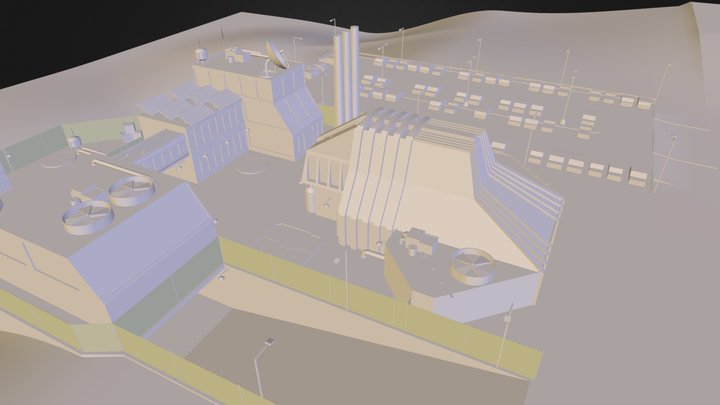 Factory.3DS 3D Model