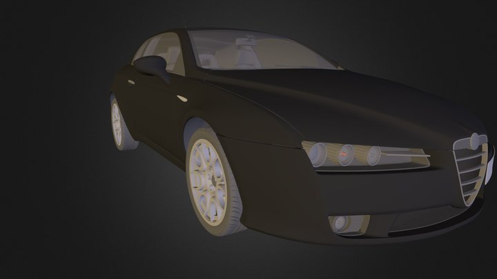 Alfa Romeo Brera 3D Model
