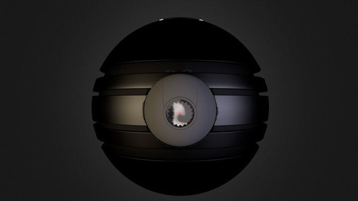 Alien Sphere 3D Model