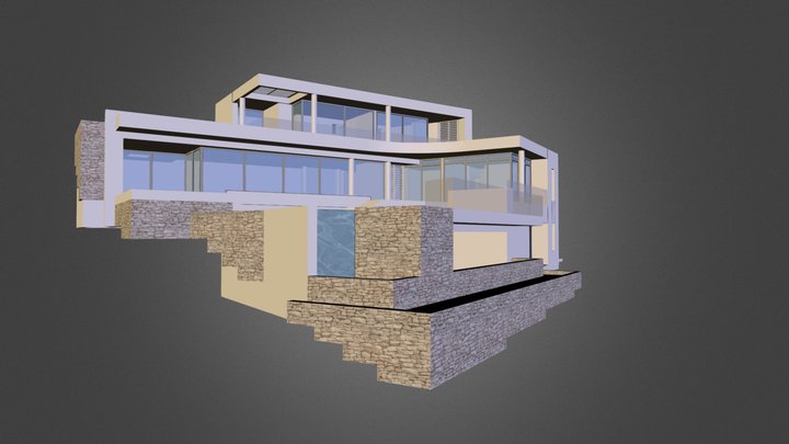 VILLA A MICHEL 3D Model