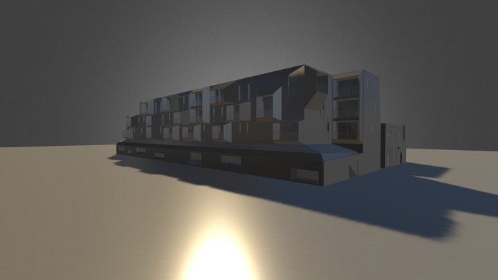 housing in Roubaix (FR) 3D Model