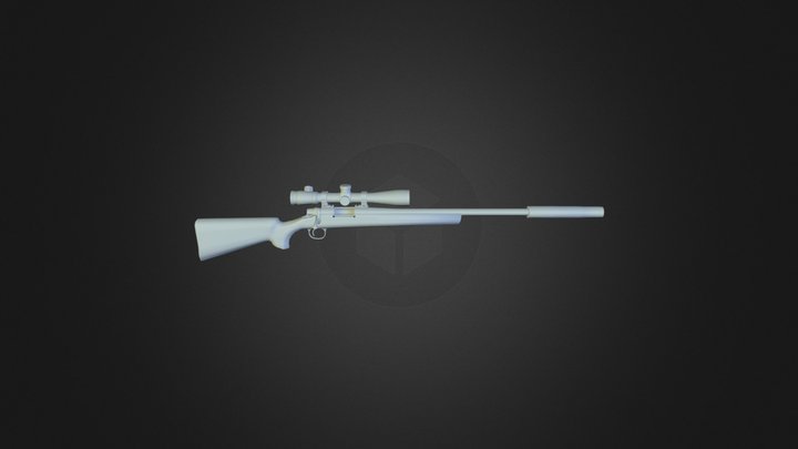 M24 Sniperrifle 3D Model