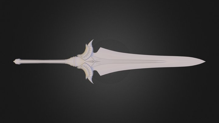 Super Sword 3D Model