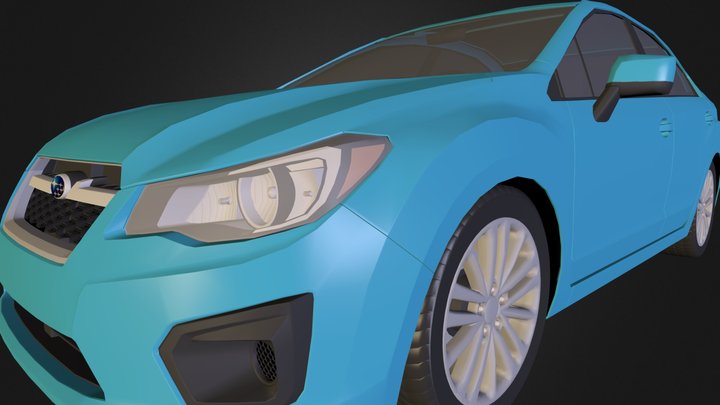 SubaruImpreza2012.zip 3D Model