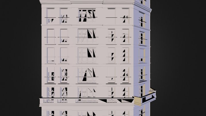 building.obj 3D Model