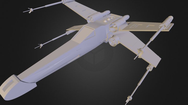 X-Wing.obj 3D Model