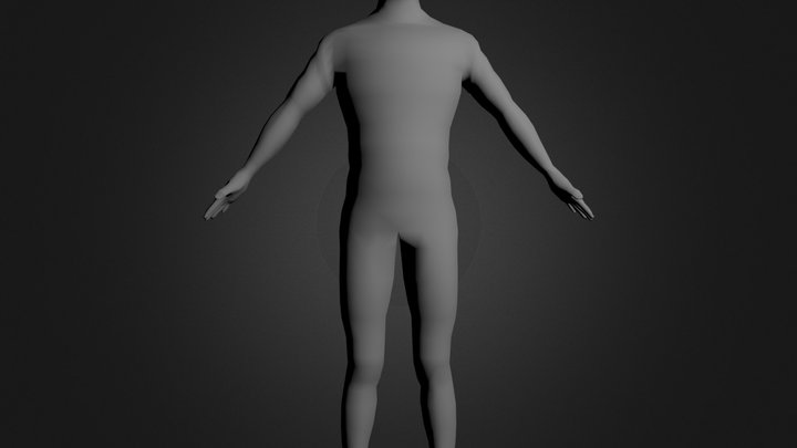 Human Basemesh 3D Model