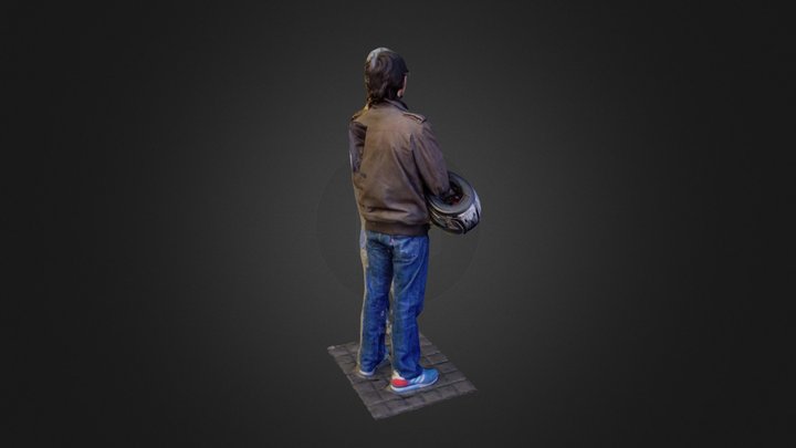 Edu Waiting 3D Model