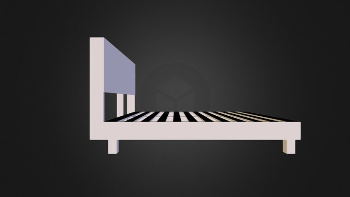 bed 3D Model