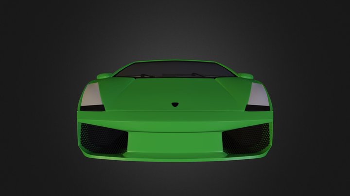 Lamborghini Gallardo Superlegera 3D Model