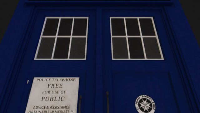 The TARDIS 3D Model