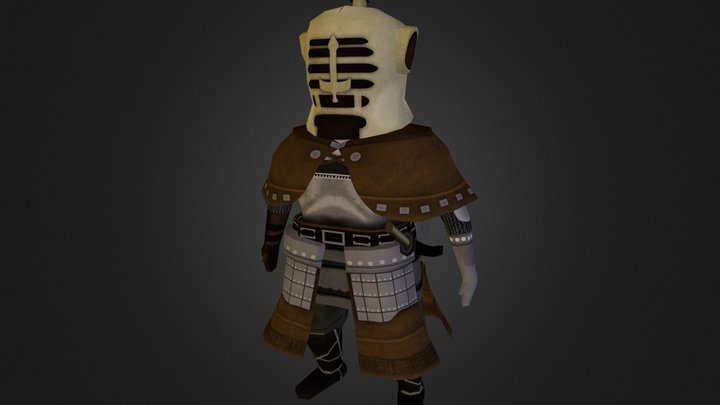 Dark Souls Character 3D Model