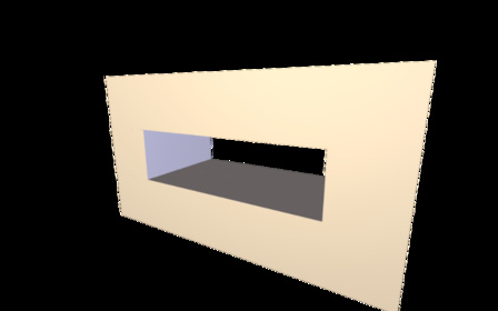 TV Cabinet - Oak Sleeper 3D Model