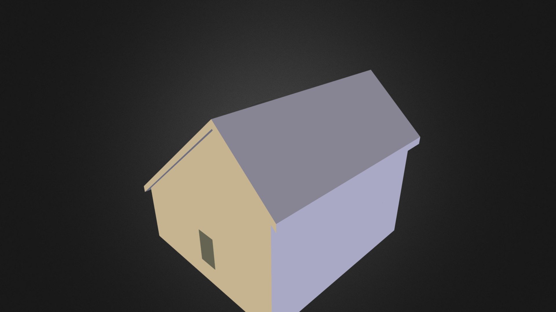 Saltbox Simple - 3D model by jonathan.apple [p1n0m1X] - Sketchfab