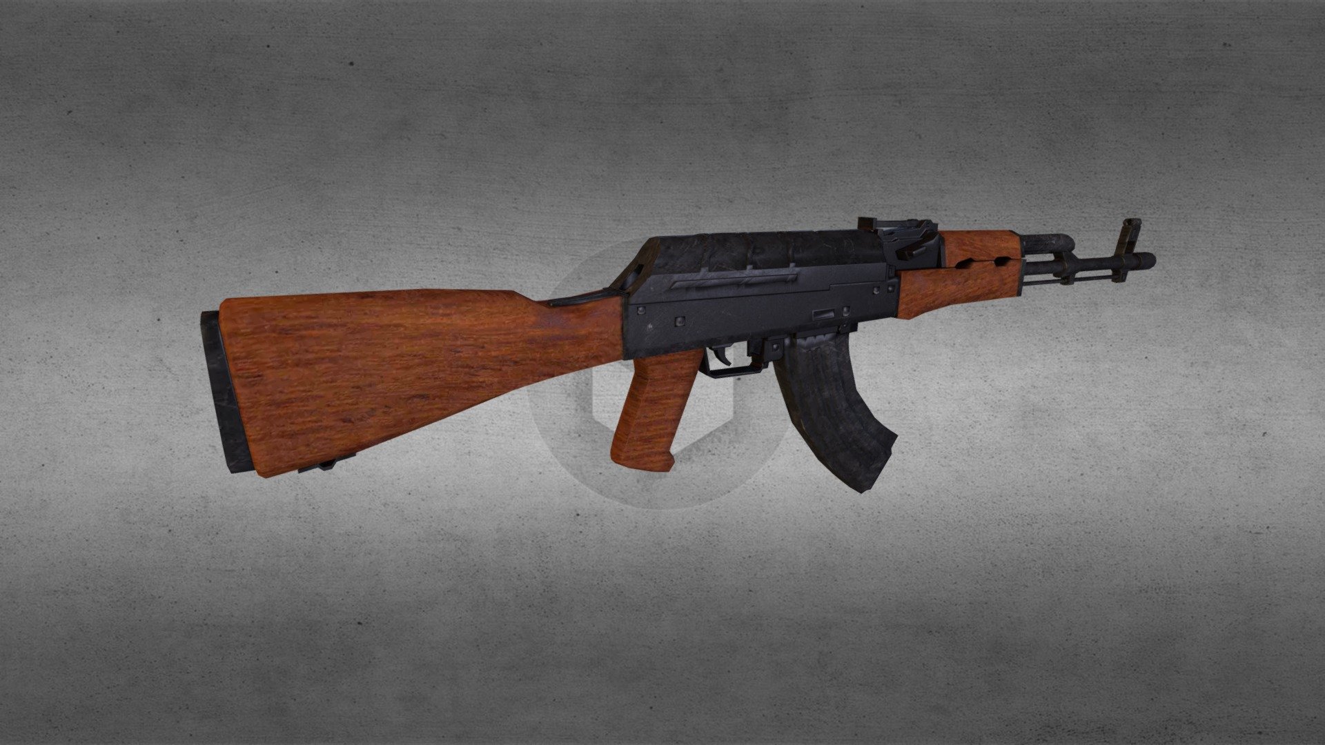 AK47 - 3D model by bharatnag [p5DQ0Sd] - Sketchfab