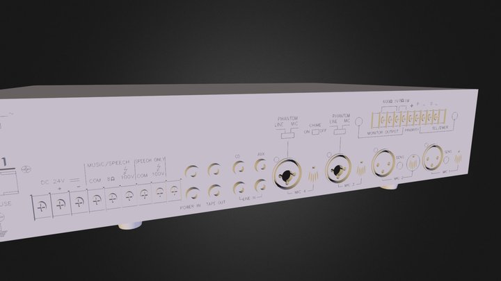 FS2121 no texturas 3D Model