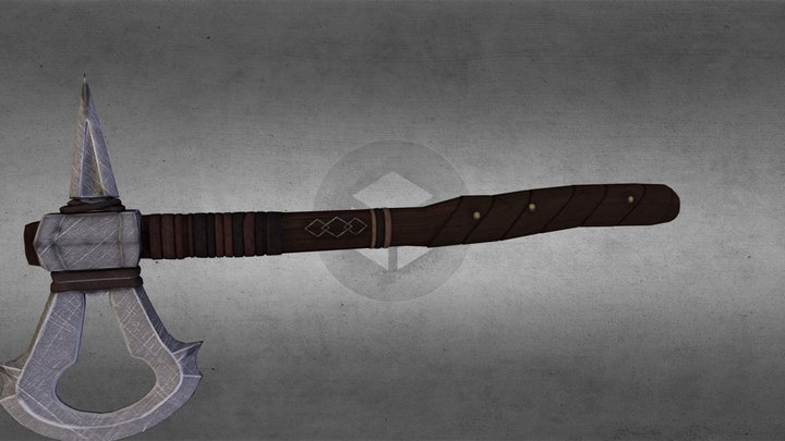 Assassin Tomahawk 3D Model