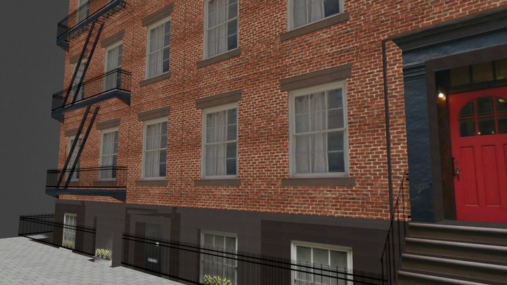 10th Street. New York 3D Model
