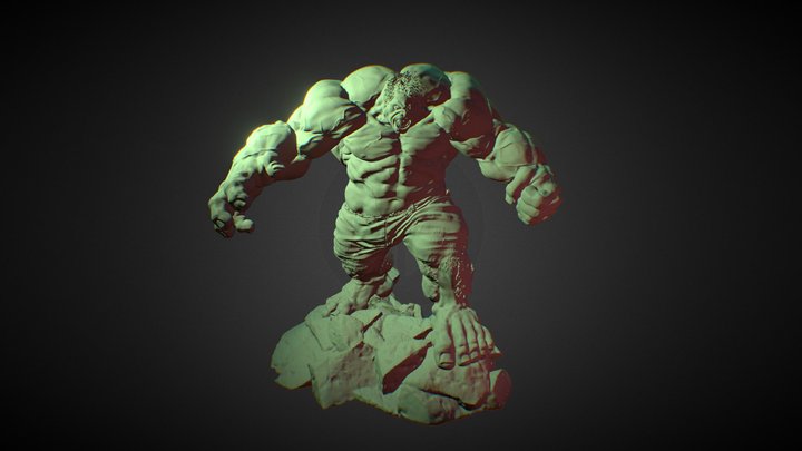 Hulk for 3d printing 3D Model