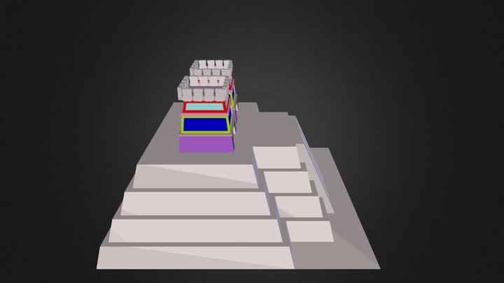 temple.dae 3D Model