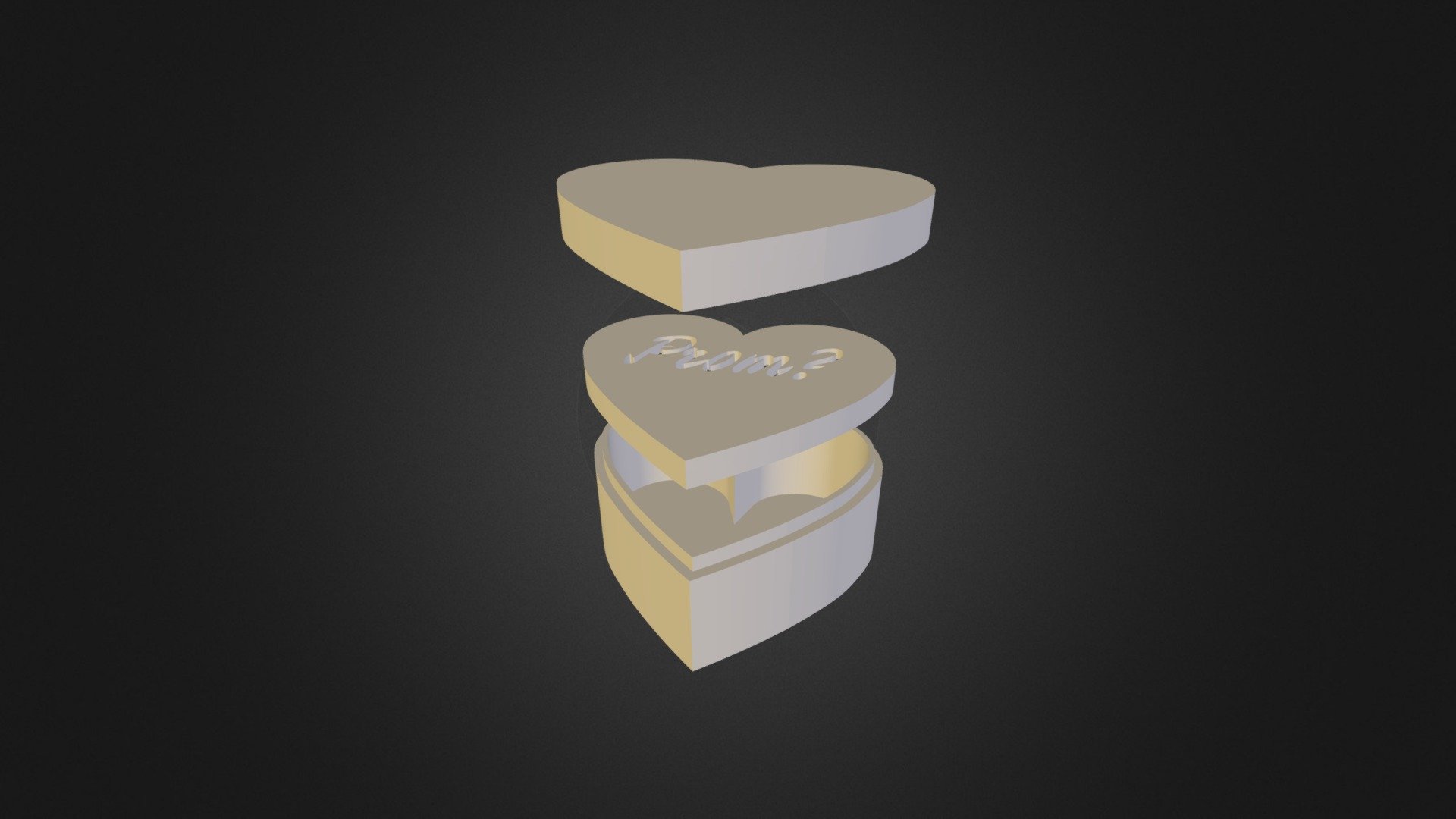 Heart Shaped Box 3D model by Edward Cottiss (edwardcottiss) [pTKoKAC