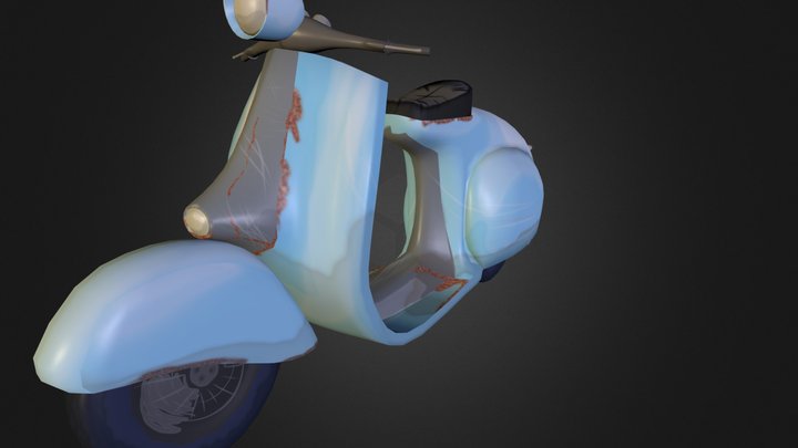 Zippo's Scooter 3D Model