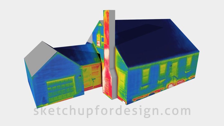 Infrared House 3D Model