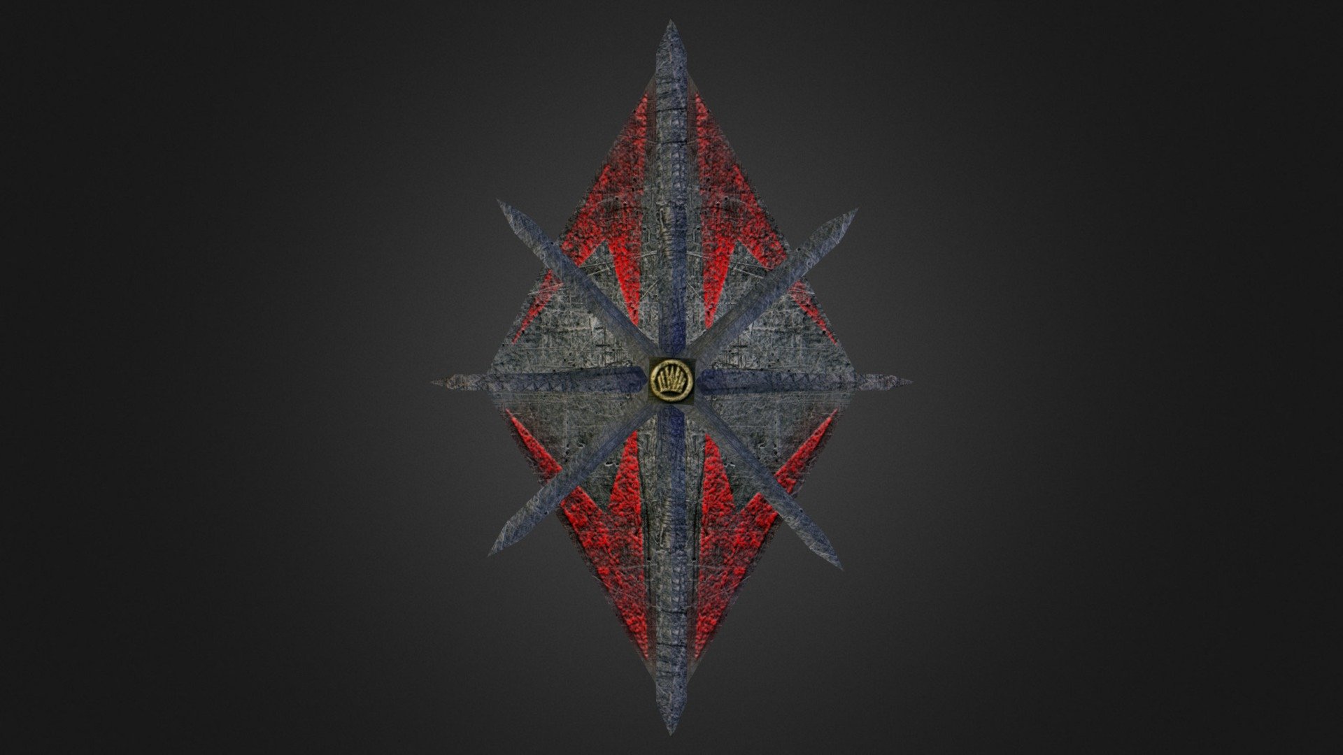 Shield of Blades - 3D model by Rollen [pnCMK84] - Sketchfab