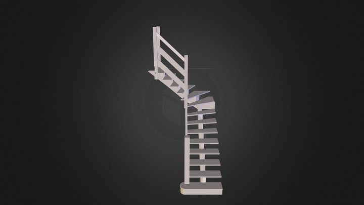 Escalier Henri v5 3D Model