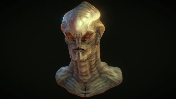 Alien 3D Model