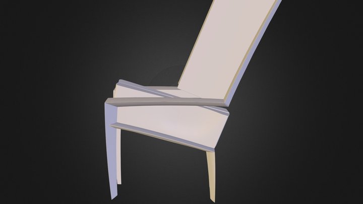 Chair Folded.3ds 3D Model