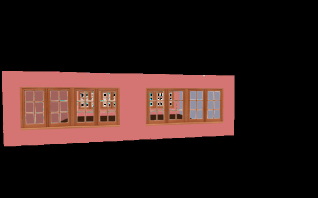 Room With Windows 3D Model